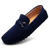 Модные кожаные мужские туфли для бизнеса, новые мужские мокасины, легкие мужские туфли без застежек 2024 года, универсальные туфли для вождения ручной работы для мужчин