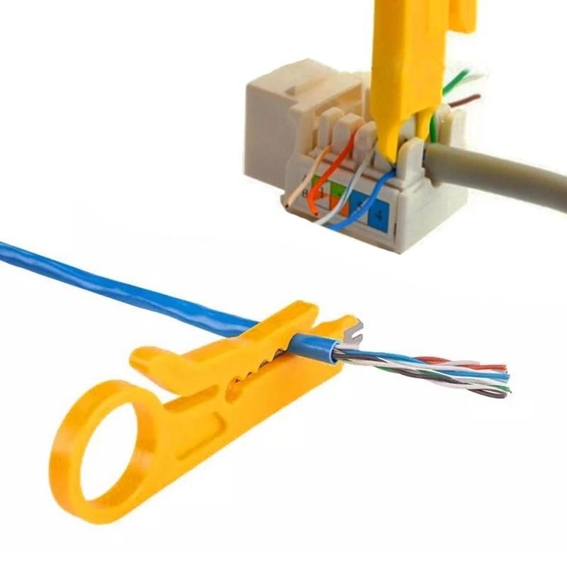 Yellow Wire Cutter 1pcs 9cm Connectors Electric Wire Stripper
