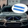 Strips Grille Trim ABS Accessories Auto Bar Blue Car