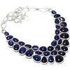Sodalite Gemstone Handmade 925 Silver Jewelry Necklace 18" JCN484-118