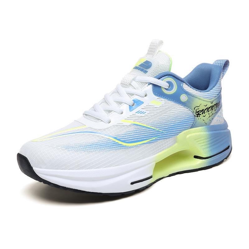 Мужская обувь 2025 лето новая мягкая подошва легкая и дышащая повседневная универсальная спортивная обувь прочная эластичная амортизирующая износостойкая обувь для бега