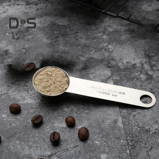 1 шт./1 комплект, долговечная мерная ложка с полированной поверхностью, практичная мерная ложка для приправ, специй, порошка, измерительный инструмент