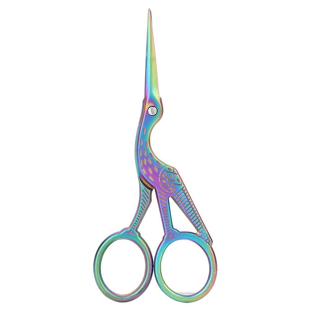 Stainless Steel Embroidery Scissors Curved Design Sewing Scissors Dressmaker Shears For Sewing