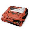 Jyarimon Gigimon Guilmon Growlmon Evolution Knitted Blankets Digimon  Wool Throw Blankets Summer Bedspreads