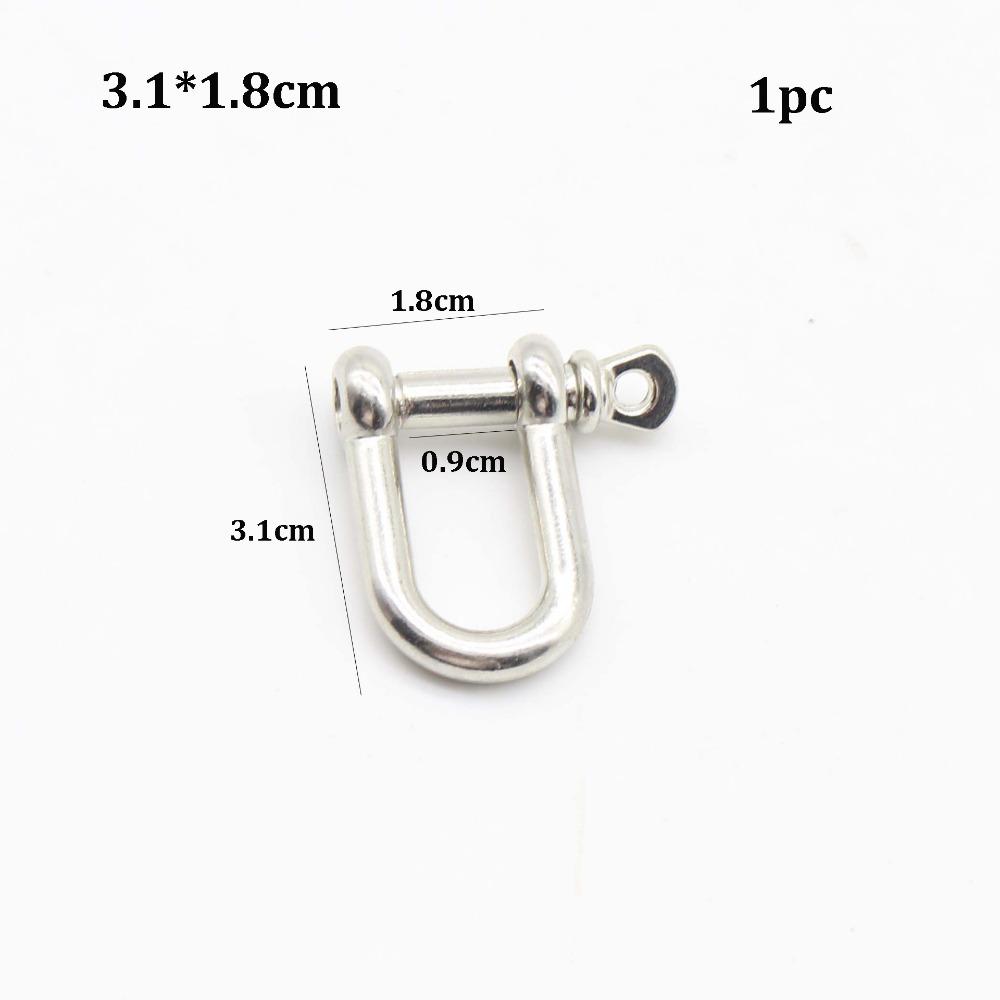 Multistyles Rope Paracord Buckle Survival Bracelets O-Shaped Shackle Outdoor Accessories