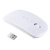 Souris D'ordinateur Sans Fil Optique USB 1600 DPI Récepteur 2.4G Souris Ultra-mince Pour Ordinateur Portable | Blanc