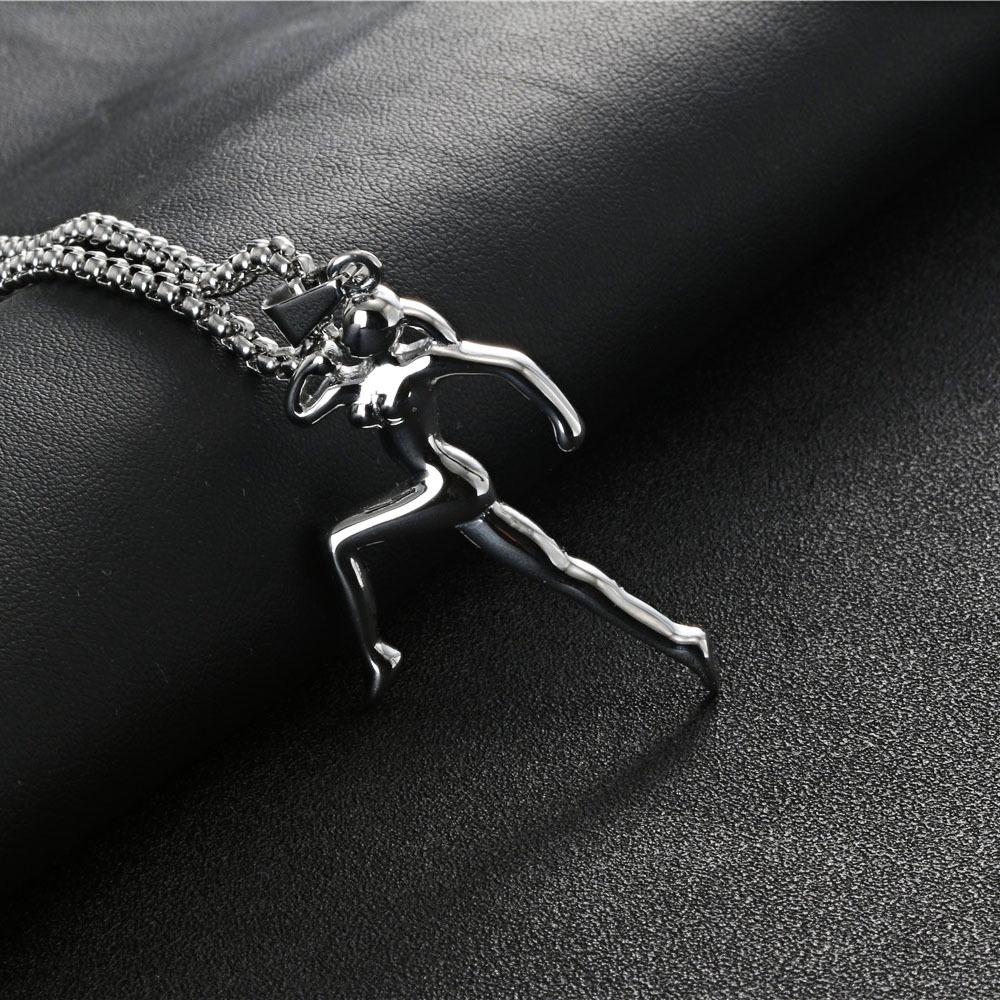 Европейская и американская спортивная подвеска из титановой стали для мужчин и женщин