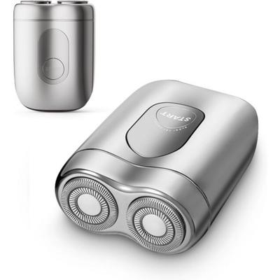 Electric Shaver for Men Cordless Rechargeable Portable Travel IPX 7 Waterproof Fully Washable Fast Charging Dry and Wet Shaving