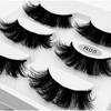 Eye Extension Long Natural Dramatic 100% Cruelty free False Eyelashes 3D Mink Lashes 20mm Fluffy