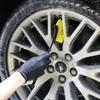 Прочная Щетка для Очистки Ступиц и Шин Автомобиля с Длинной Ручкой и Мягкой Щетиной - Эргономичная Рукоятка для Дизайна Внедорожников | Высококачественная Конструкция
