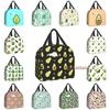 Avocado And Stars Lunch Bag Travel Box Work Bento Cooler Reusable Tote Picnic Boxes Insulated Container Bags For Women Men