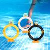 Pool Rings For Kids Diving Cute Diving Duck Swimming Toys Colorful Training Sinking Throwing Dive Sticks 3PCS Pool Toys