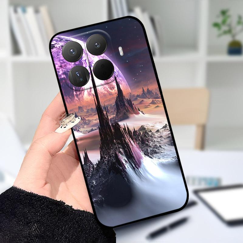 Для Xiaomi Mi 15TPro 15T Чехол Модная Расписная Защитная Задняя Крышка Для Xiaomi 15 T Pro Чехол Телефона Мягкий ТПУ Силикон Fundas