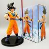 22 см Горячая фигурка Аниме Сон Гоку Супер Сайян из Dragon Ball, Модель Действия, Подарки, Коллекционные Украшения, Фигурки для Детей, Круглая, Сенсорная, Сжимаемая, Прыгучая