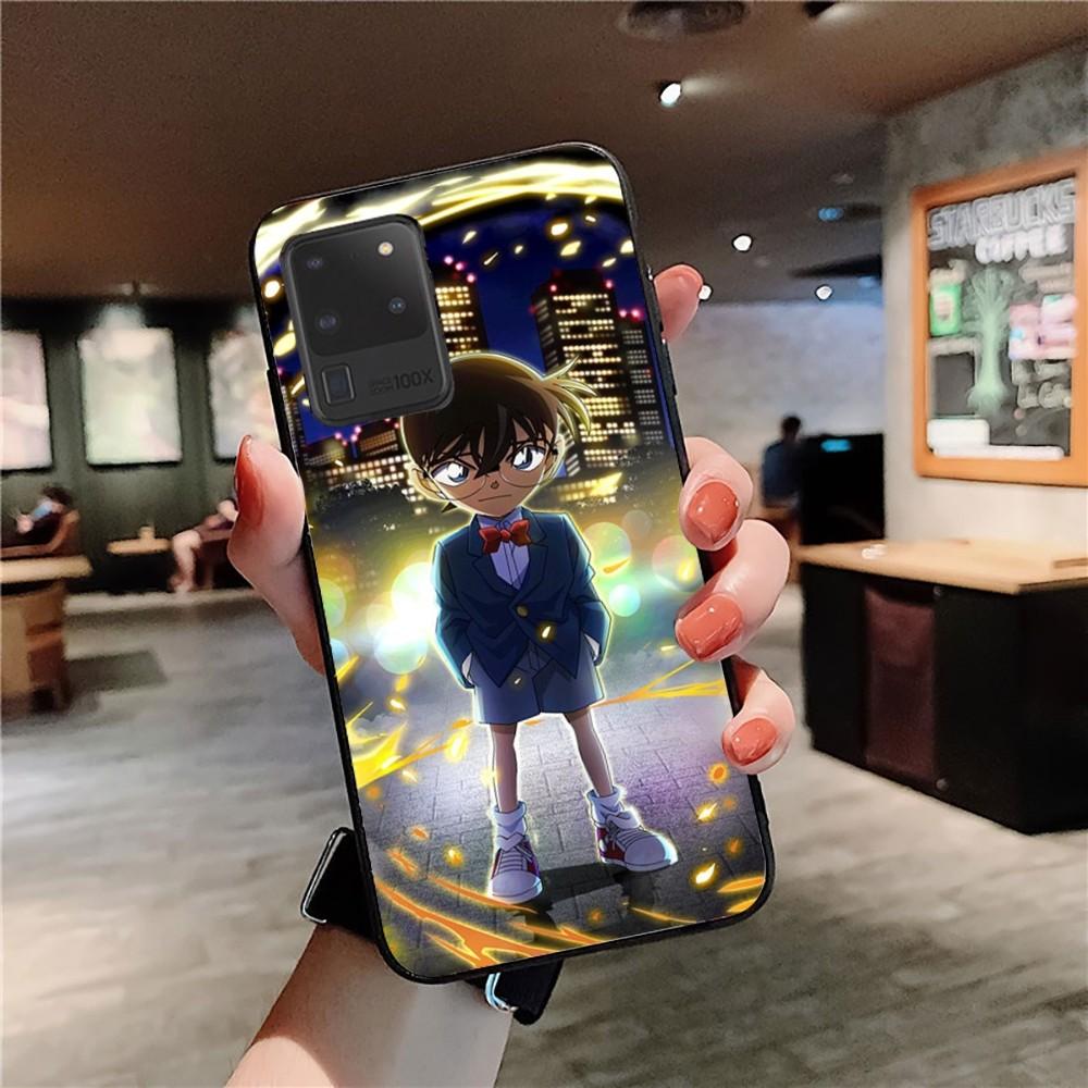 Detective Conan Anime Phone Case For Samsung S 9 10 20 21 22 23 30 23plus lite Ultra FE S10lite Fundas