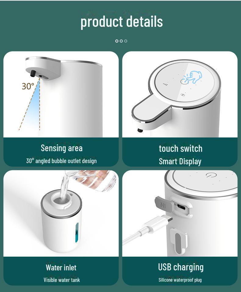 Самый продаваемый настенный автоматический дозатор пенного мыла - умная машина для дезинфекции рук