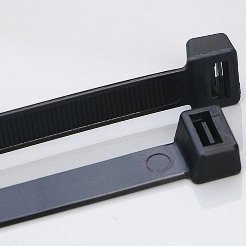 Нейлоновые кабельные стяжки Самоблокирующиеся регулируемые ремни для стяжек шнуров Крепежная петля для домашнего офиса Фиксирующее кольцо для кабелей Хомуты для укладки шнуров