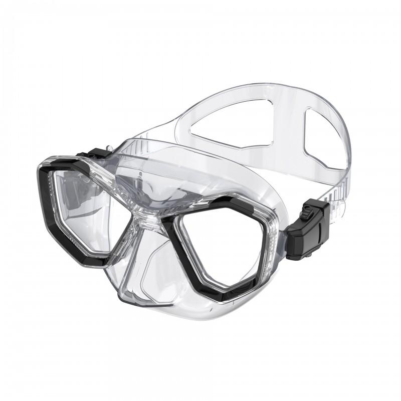 Adult Snorkel Mask Large Frame Silicone Diving Goggles Swimming Snorkeling