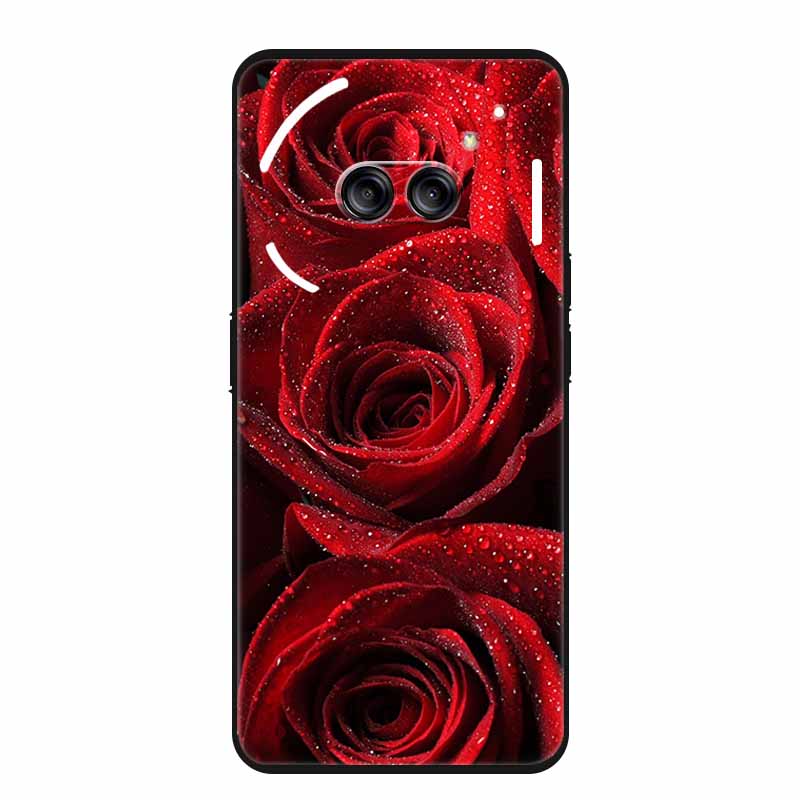 Чехол для Nothing Phone 2A Роскошный Мягкий Силиконовый Задний Чехол из ТПУ Чехлы для Телефона для Nothing Phone2A 5G A142 Ударопрочный Милый Любовь Capa