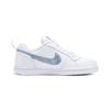Nike Court Borough Low Velcro Низкие кеды для скейтбординга Детские кроссовки Белый Синий 870028-102