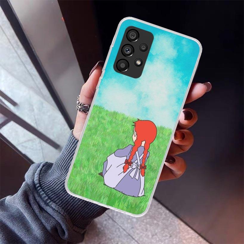A-Anne Of Green Gables Shirley Phone Case For Samsung Galaxy A52 A51 A50S A32 A22 A12 A02S A72 A71 A31 A70 A30S Note 20 Ultra 10