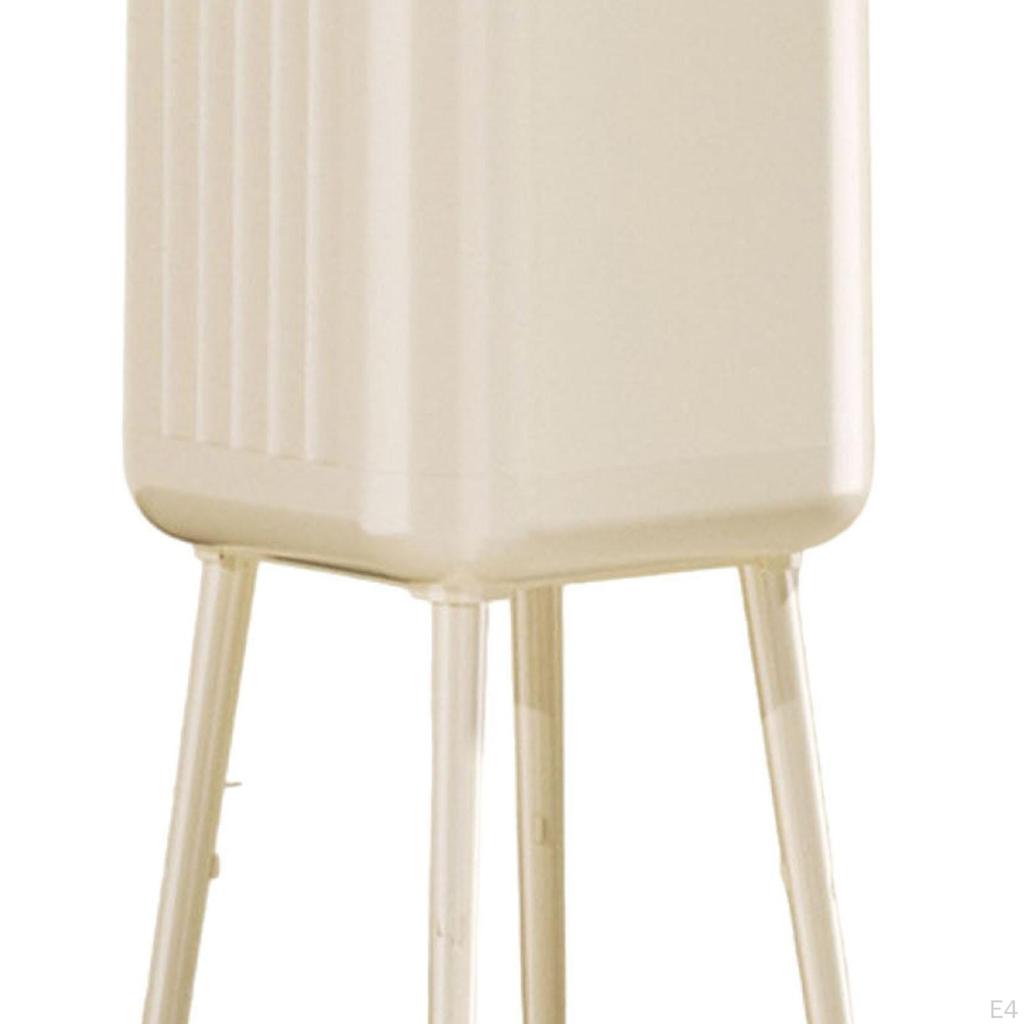 Современная большая мусорная корзина на колесиках без крышки для офиса, кухни, ресторана, ванной комнаты.