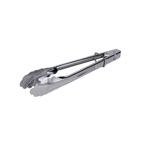 Thunder Group All-Purpose Tongs, Small, 25.4cm Long, with Ring, Stainless Steel, SLTHUT010