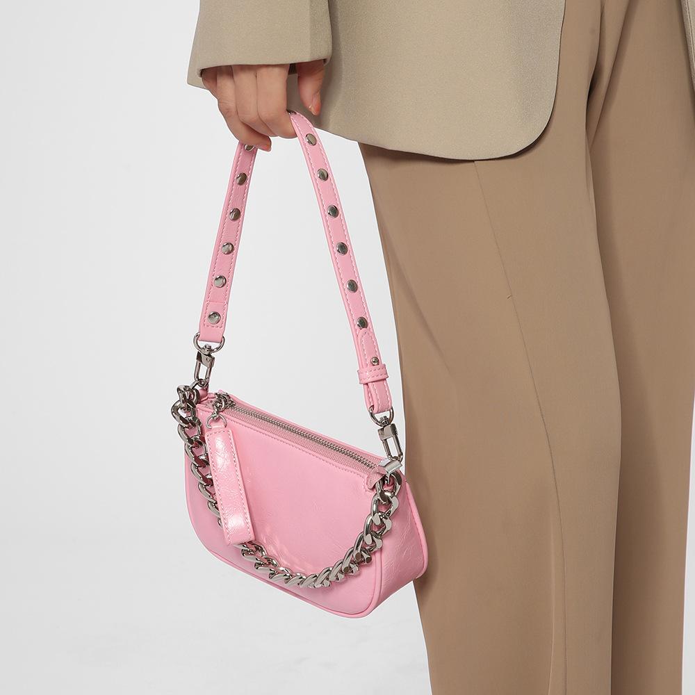 Women's small bags 2024 summer new style, high-end texture, niche underarm bags, this year's popular fashion shoulder and crossbody bags