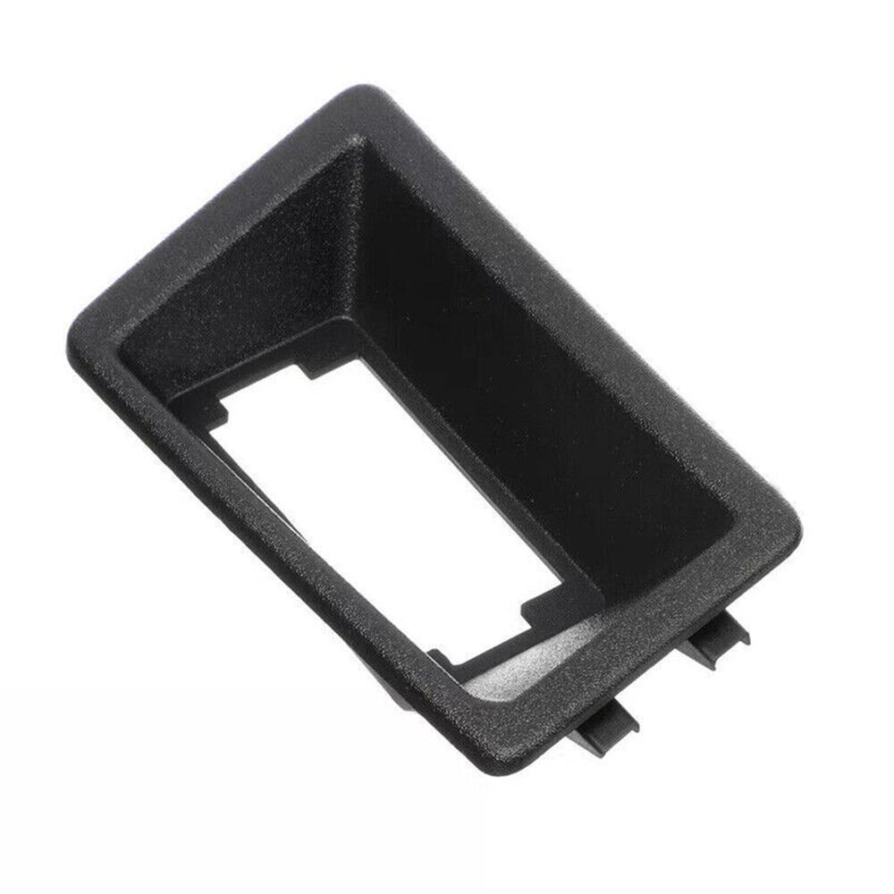 Пара левый + правый черный ободок фонаря заднего номерного знака для Ford Bronco Sport 2021-2023