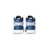 Jordan Air Jordan 1 Symphonic Synthetic Leather Abrasion Resistant Abrasion Resistant Mid top Vintage Basketball Shoes 554724-092(Team1171-)
