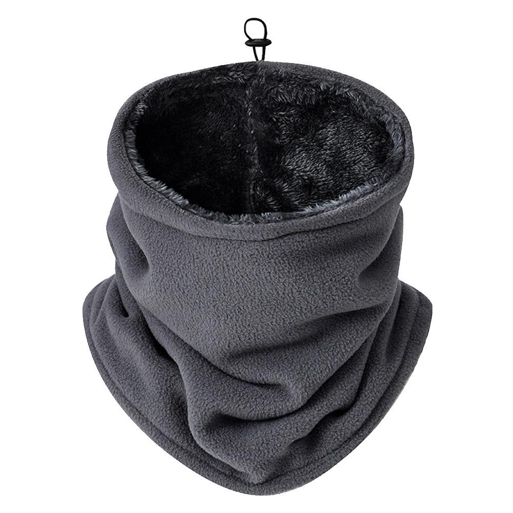 Fleece Lining Cycling Neck Warmer Thickened Neck Scarves Outdoor Warmer Fake Collar  Men Women