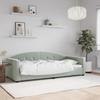 VidaXL Daybed Light Grey 90x190 Cm Velvet 354149