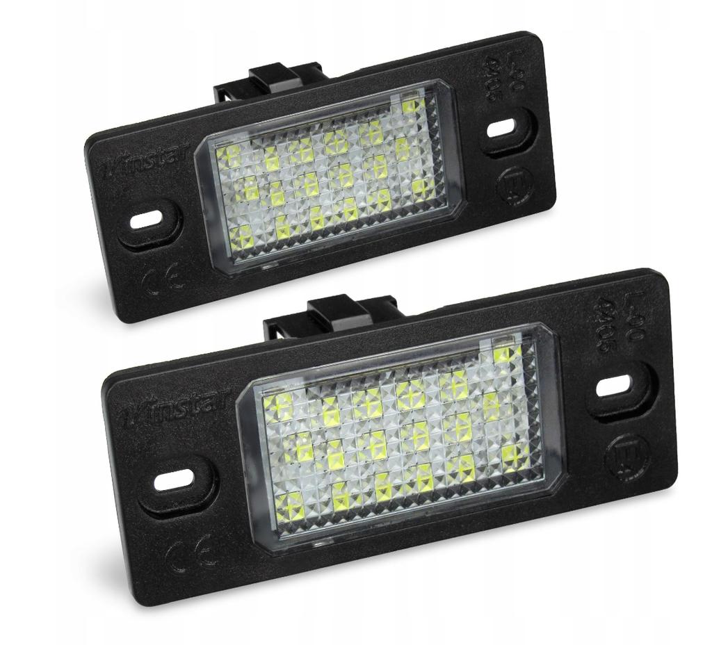 Led Licence Plate Light Kit, Autotune, For Vw Golf V Kombi, Vw Passat B5 Fl Kombi