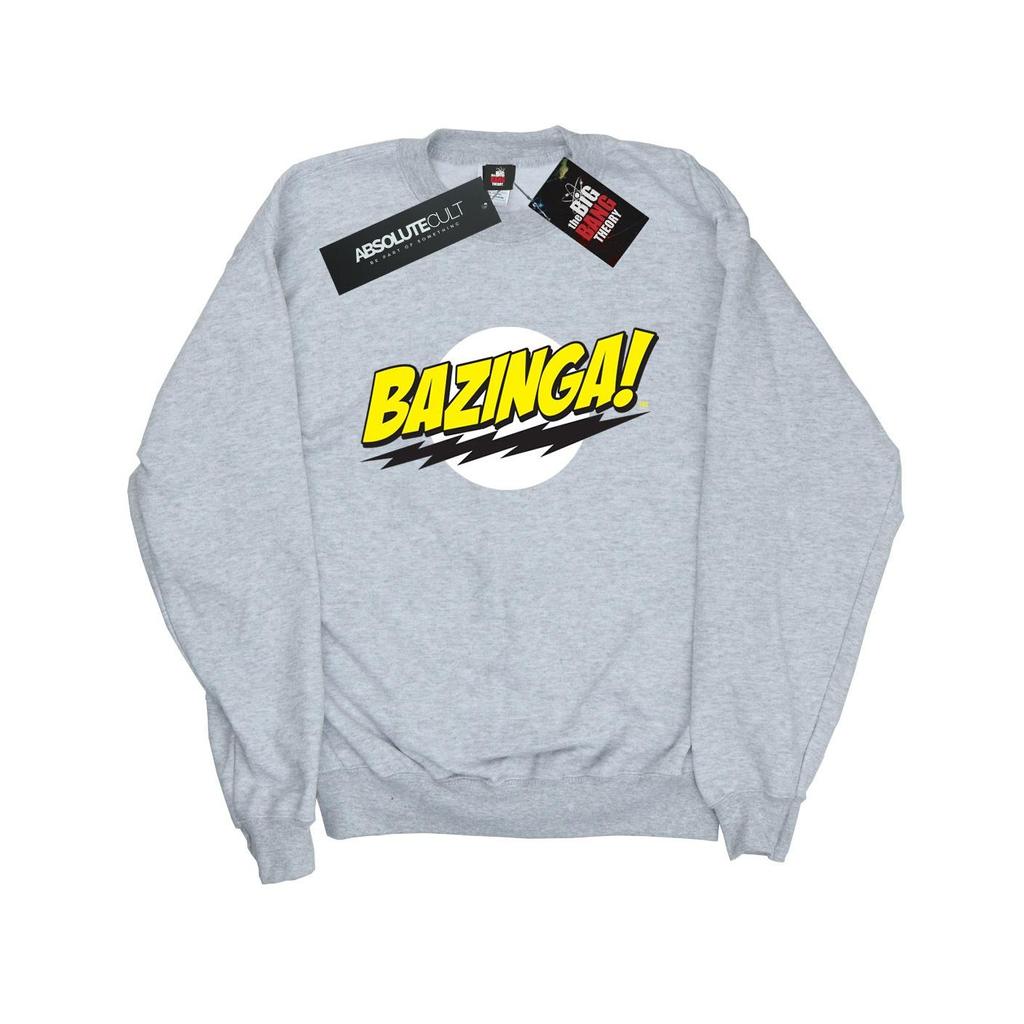 The Big Bang Theory Boys Sheldon Bazinga Sweatshirt