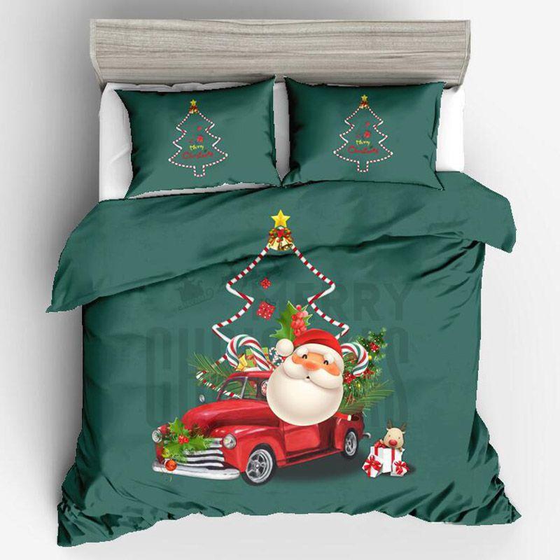 High-quality Father Christmas Duvet Cover And Pillowcases For All Bed Sizes