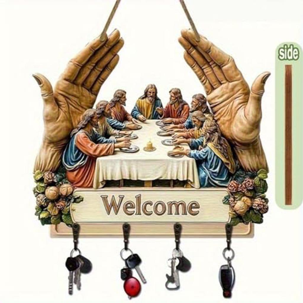 Disciples Wall Art Keychain Hook