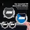 3D Металлическая наклейка в форме колоса Пшеницы Декор на стекло автомобиля Для Performance M E87 E30 E46 E28 F35 G20 E93 F20 X3 X