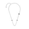 Louis Vuitton Charms Logo Detail 925 Silver Necklace Men necklace M01717