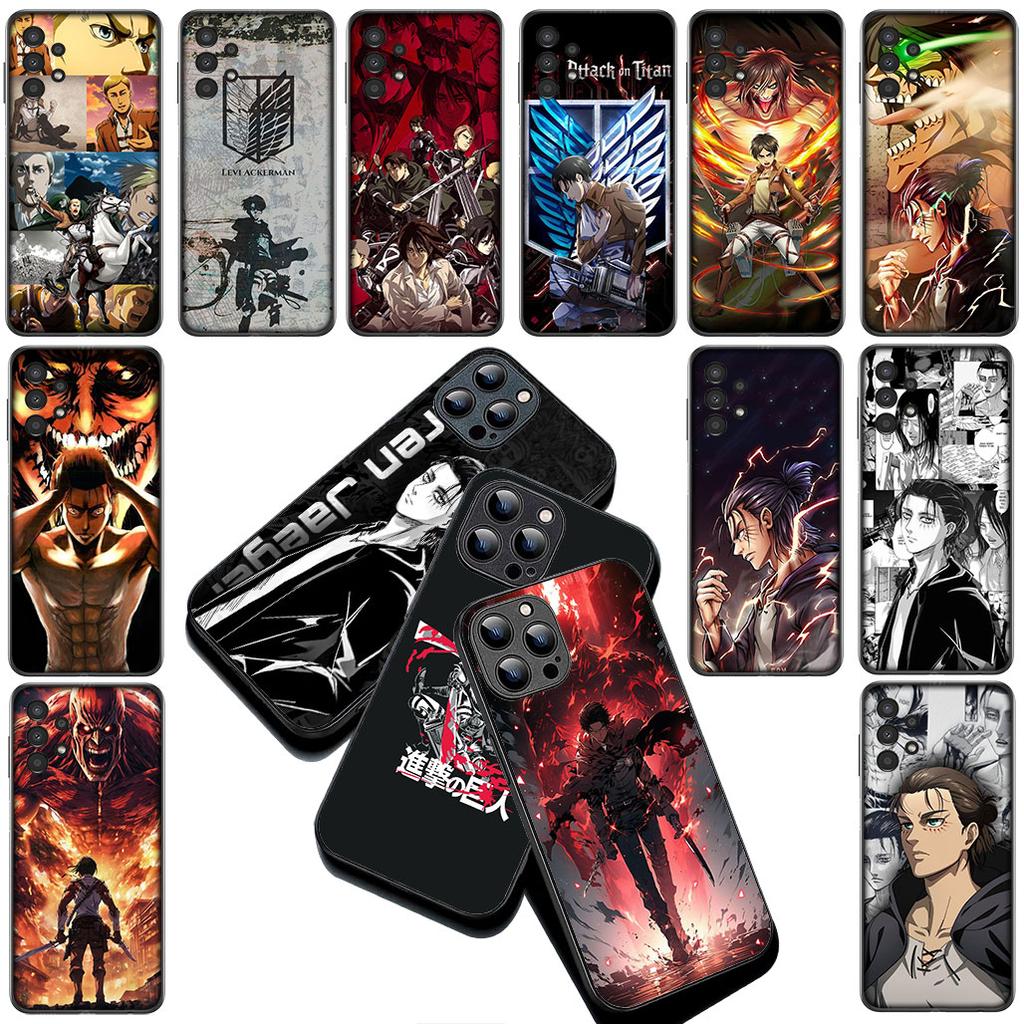 Чехол-обои Attack on titan levi для Samsung Galaxy S22 S21 S20 FE Ultra Plus A07 A15 A16 A17 A25 A37 A57 + Чехол для телефона