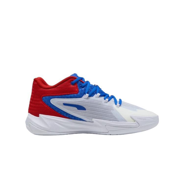 Puma Dagger Универсальные Модные Повседневные Тканевые Низкие Баскетбольные Кроссовки Унисекс Белые 311353-11