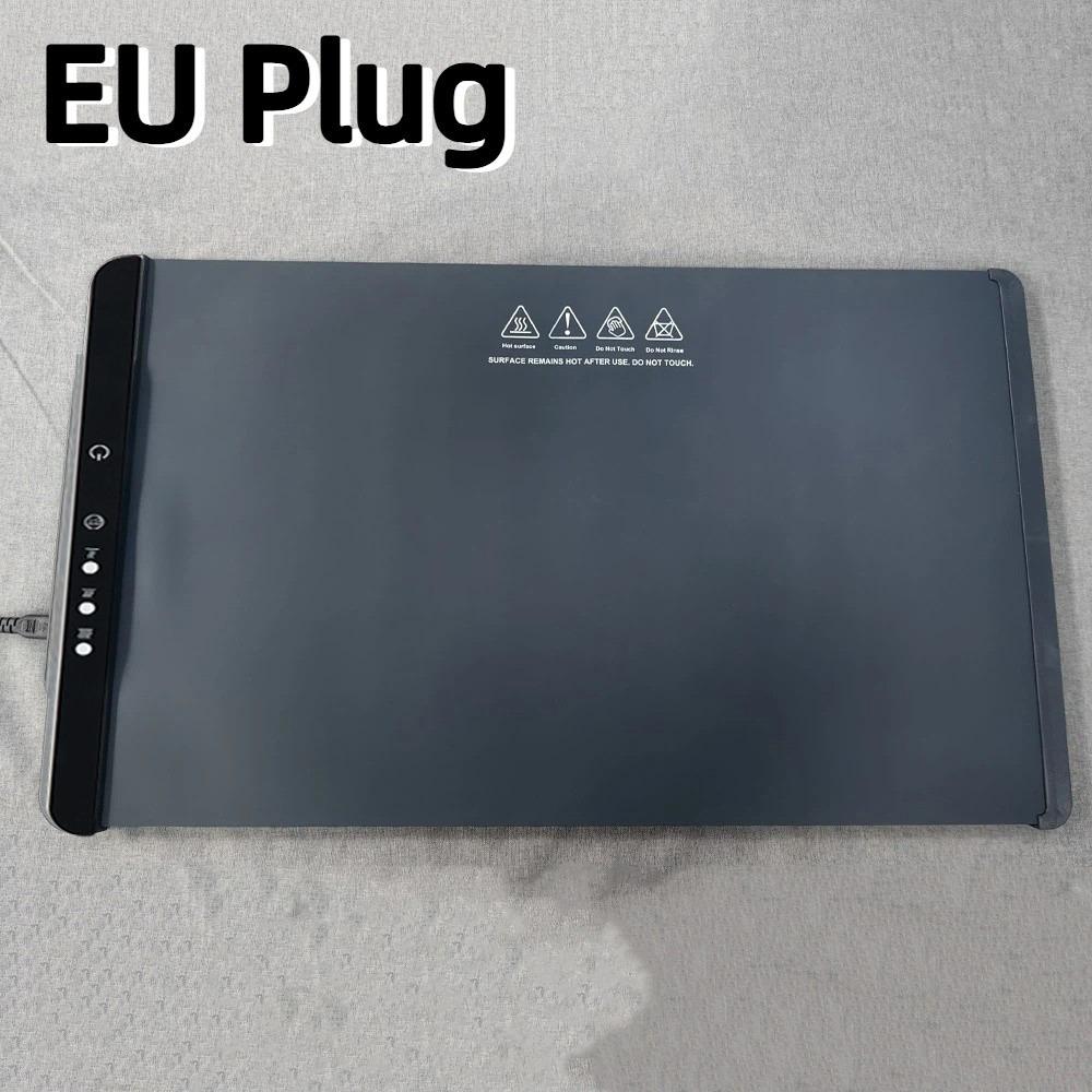 Нескользящий коврик для подогрева пищи с регулируемой температурой, электрический нагревательный поднос, бытовая столовая