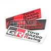 1 шт. Автомобильный стайлинг Gazoo Racing GR 3D Значок из цинкового сплава для решетки радиатора автомобиля Металлическая эмблема Наклейка для Supra AE86 GT86 Corolla