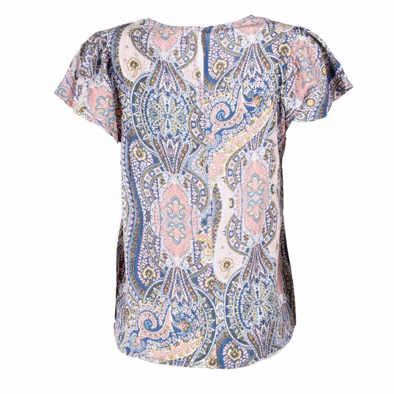 Женская блузка с v-образным вырезом и узором пейсли DEELUXE 74