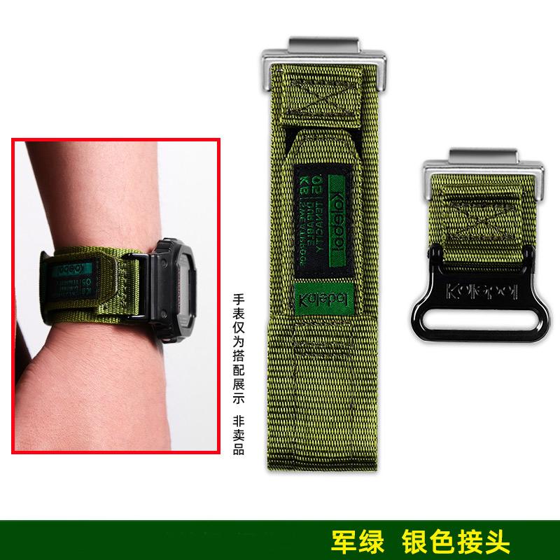 DW5600 GW-M5610 DW-6900 GW-B5600 Нейлоновый холщовый ремешок для Casio GA2100 GM2100 Модифицированный ремешок для часов мужской Наручный ремешок для активного отдыха и спорта