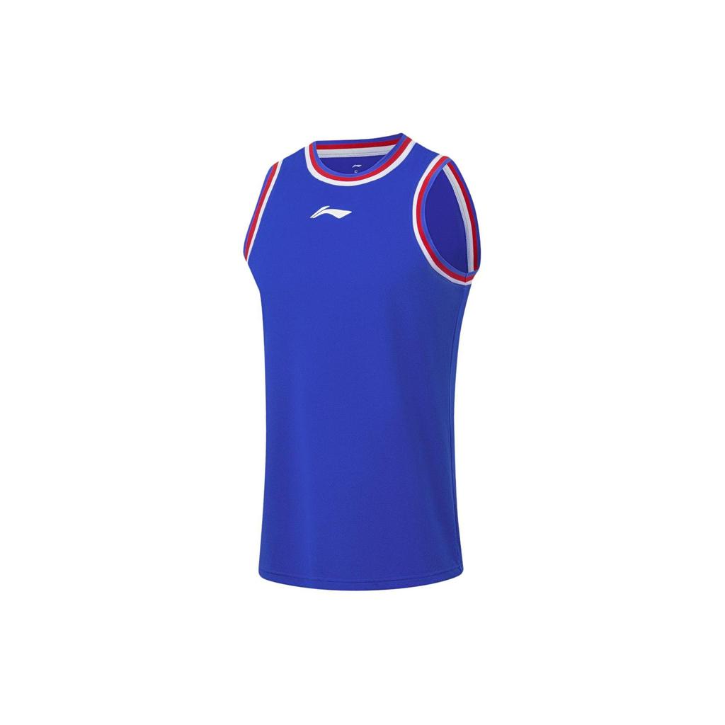 Коллекция профессионального баскетбола Li Ning Баскетбольный костюм Мужской Кристально-синий AATT001-11