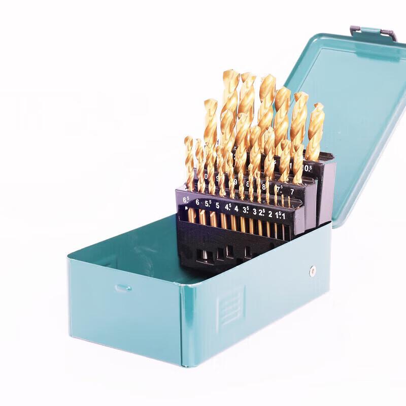SATA 52925 Набор из 25 сверл по металлу HSS с титановым покрытием