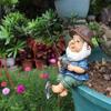 All Match Gnome Garden Pond Statue Stable Resin Fairy Fishing Gnome Figurine Outdoor Accessories