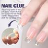 EELHOE Прозрачный клей для ногтей Профессиональный быстросохнущий клей для акриловых накладных ногтей Украшение стразами