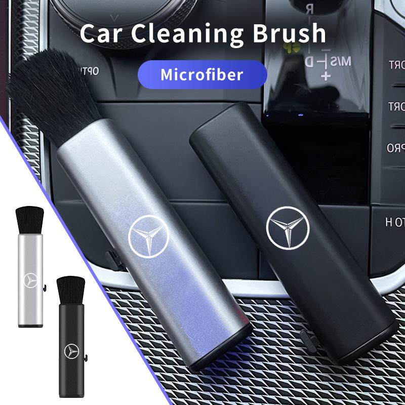 AABGX1 For Benz Car Retractable Cleaning Brush Outlet Dusting Small Brush Interior Accessories Exclusive AMG W124 W203 W204 SPRINTER V