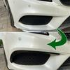 C218 Front Bumper Splitter Spoiler Canard Apron Trim Sticker For Mercedes Benz CLS Class X218 AMG Line 2014-2017 Car